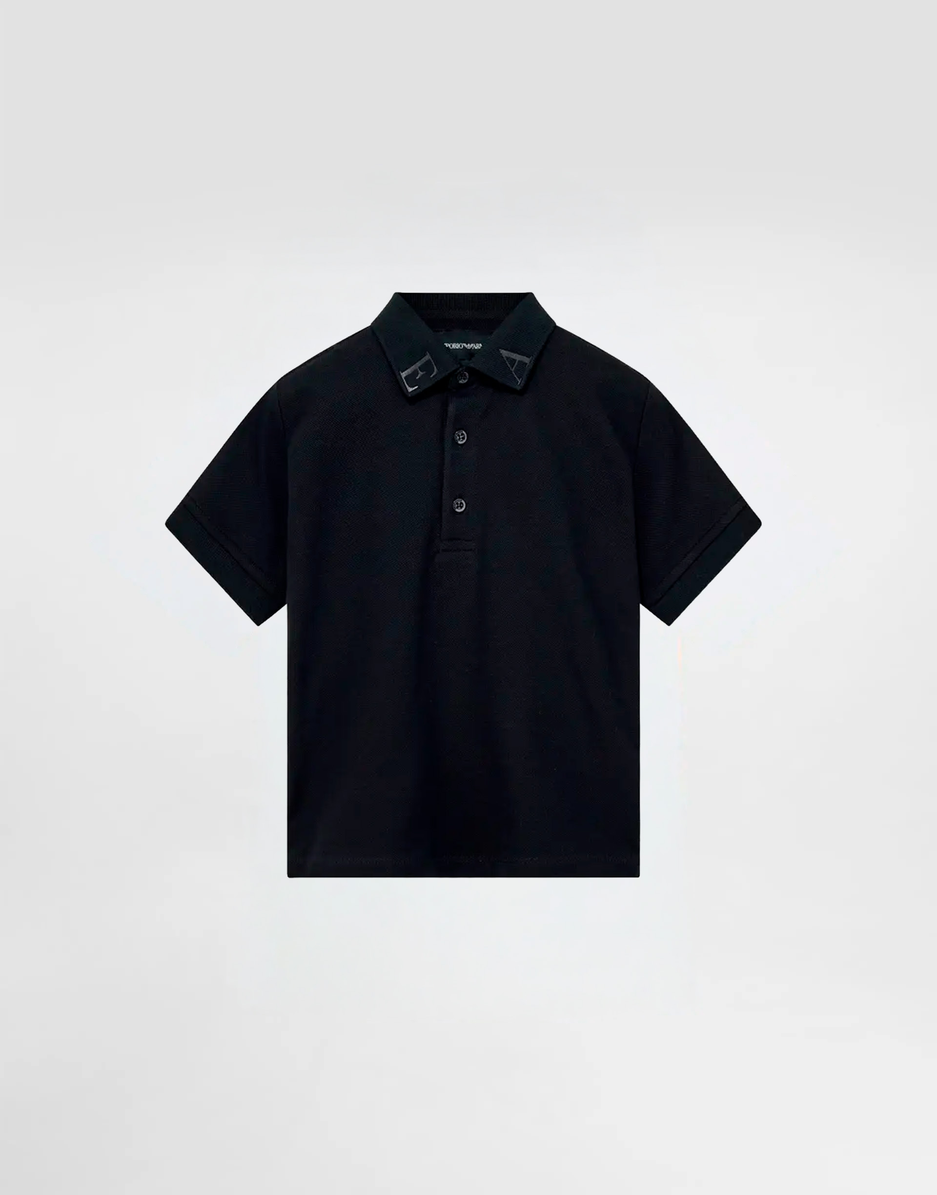 Emporio Armani Dziecięca koszulka polo z bawełnianej piki - 1
