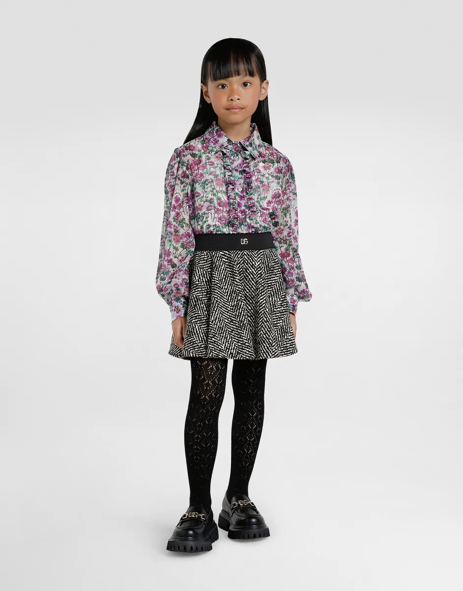 Dolce & Gabbana Kids Dziecięce mokasyny z nappa skóry cielęcej - 2