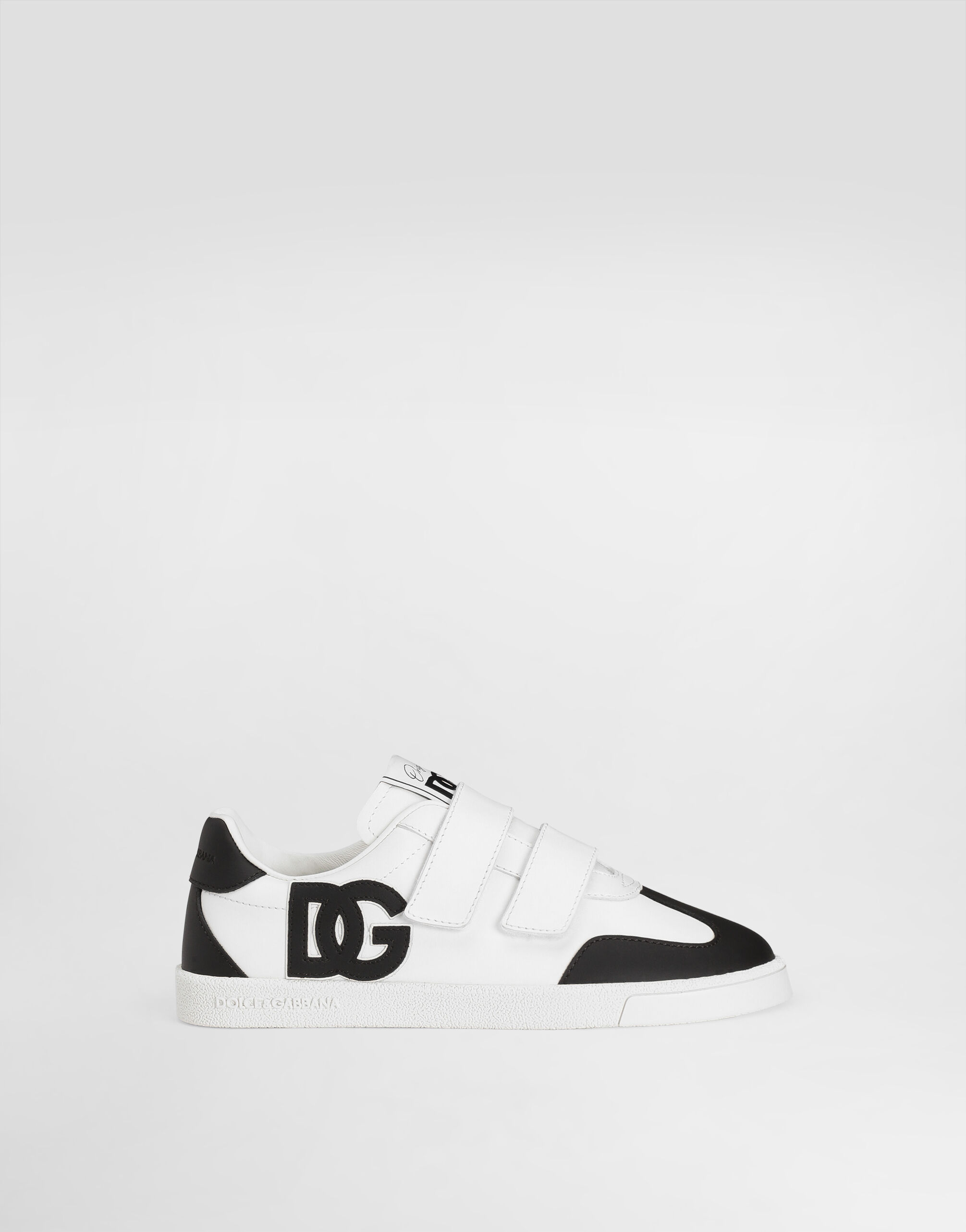 Dolce & Gabbana Kids Dziecięce sneakersy DG Original ze skóry cielęcej - 2