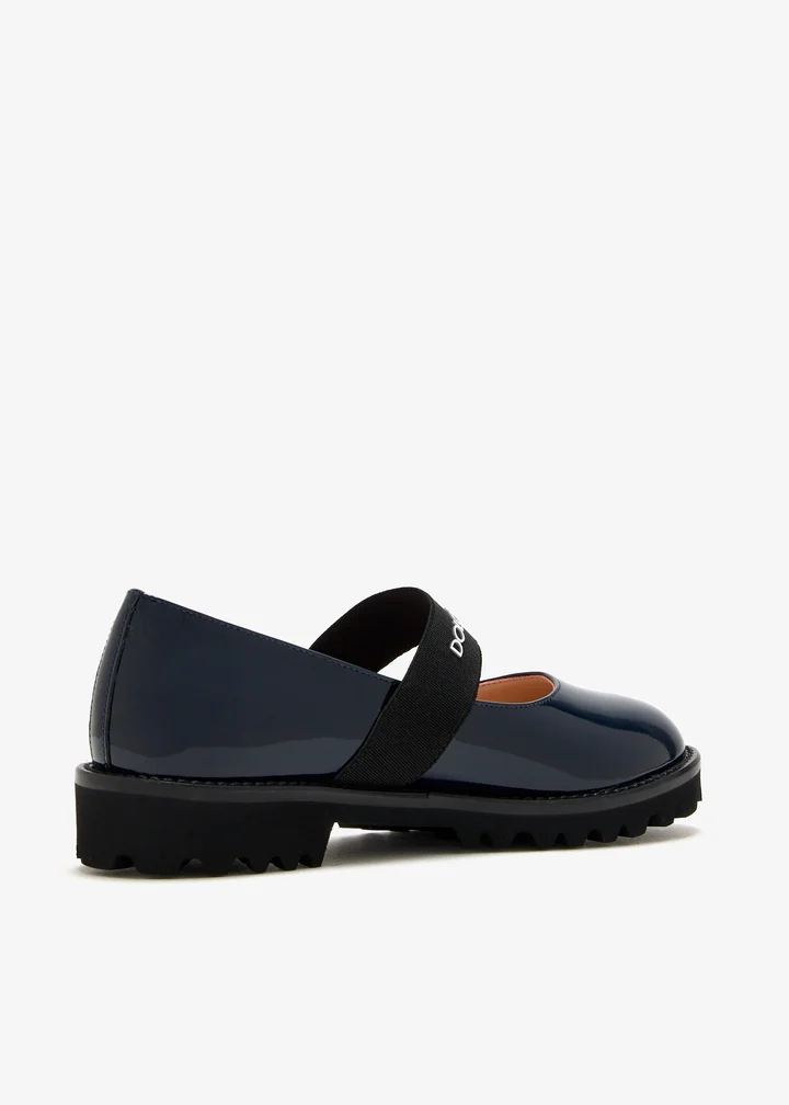Dolce & Gabbana Kids Dziecięce mokasyny z nappa skóry cielęcej - 4
