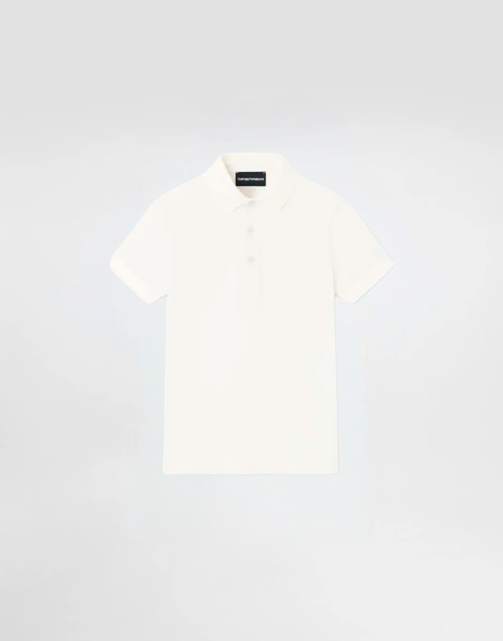 Emporio Armani Dziecięca koszulka polo z bawełnianej piki - 1