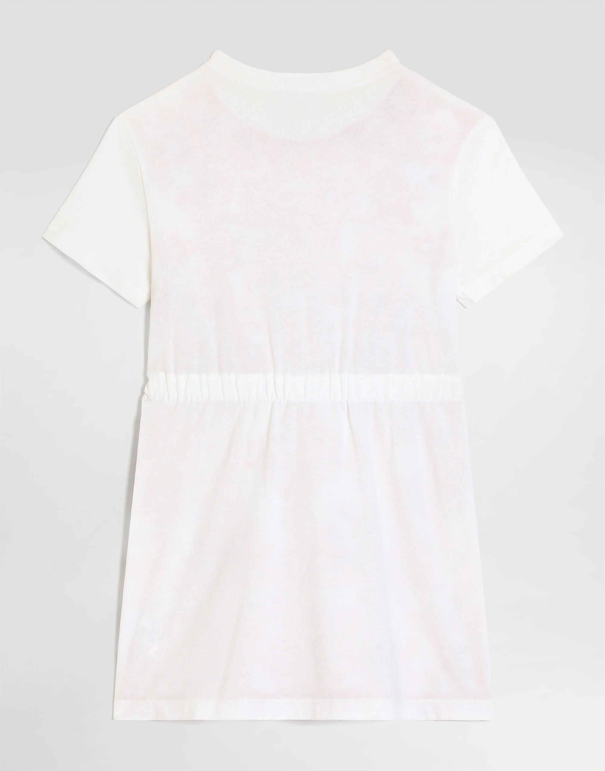 Dolce & Gabbana Kids Girls Majolica-Print Jersey Dress with Trompe-l'œil Top - 3