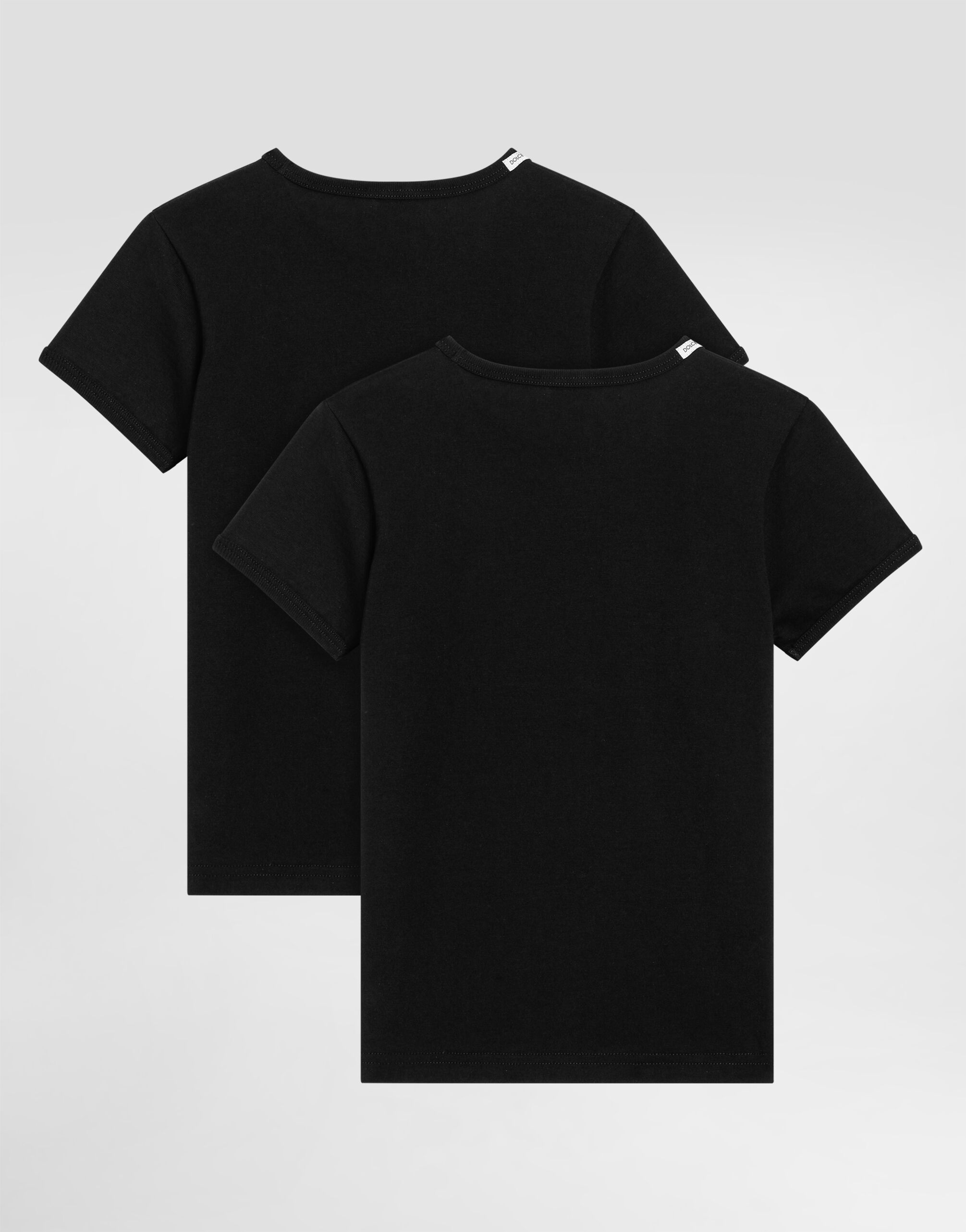 Dolce & Gabbana Kids Black Short-Sleeve Jersey T-Shirt Two-Pack - 2