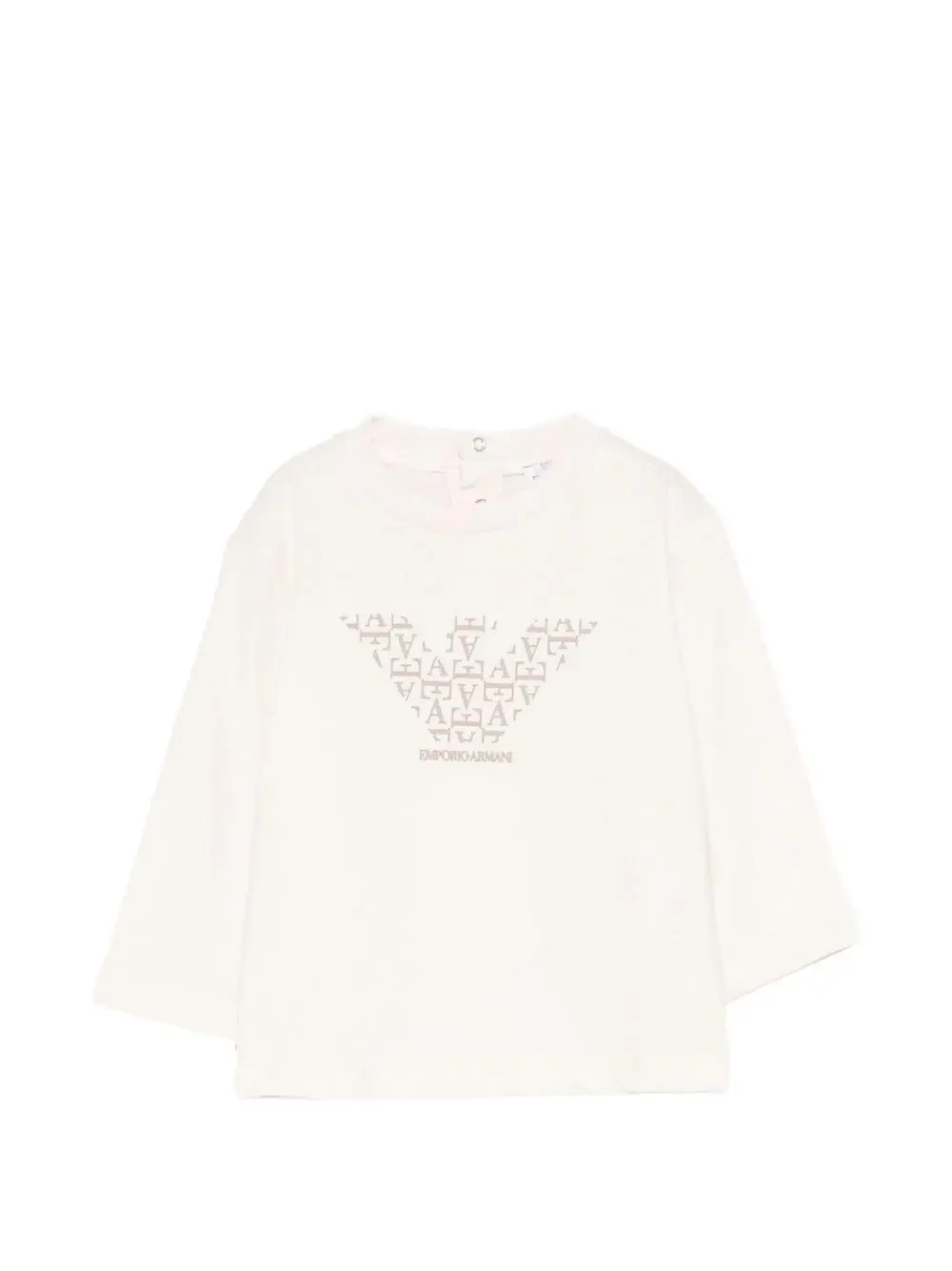 Emporio Armani Dziecięcy trzypak T-shirtów z długim rękawem z logo - 3