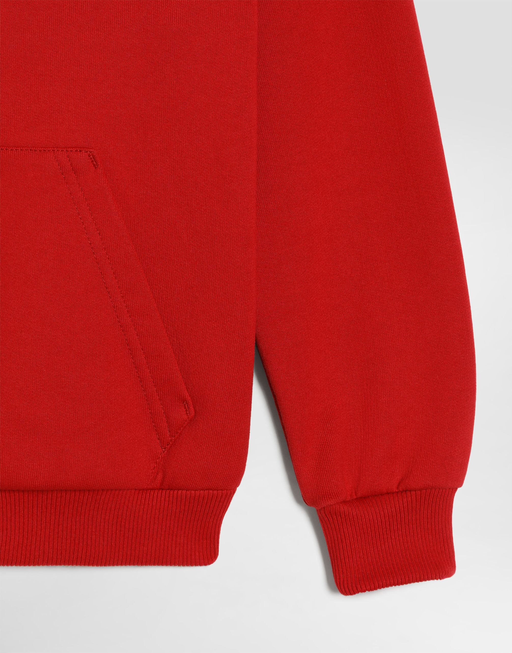 Dolce & Gabbana Kids Дитяча толстовка з капюшоном на блискавці з логотипом - 5