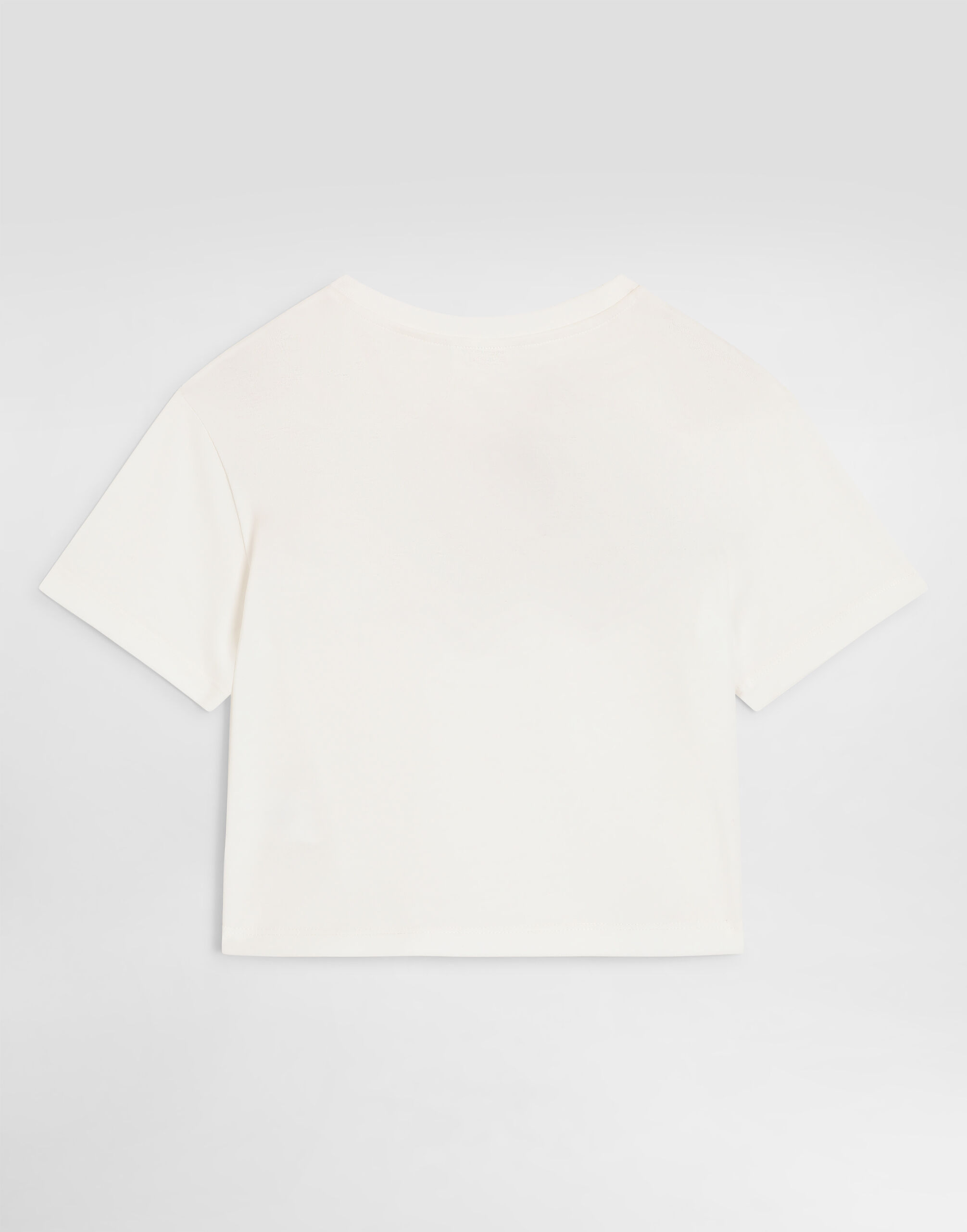 Dolce & Gabbana Kids Girls Jersey T-Shirt with Applications - 2