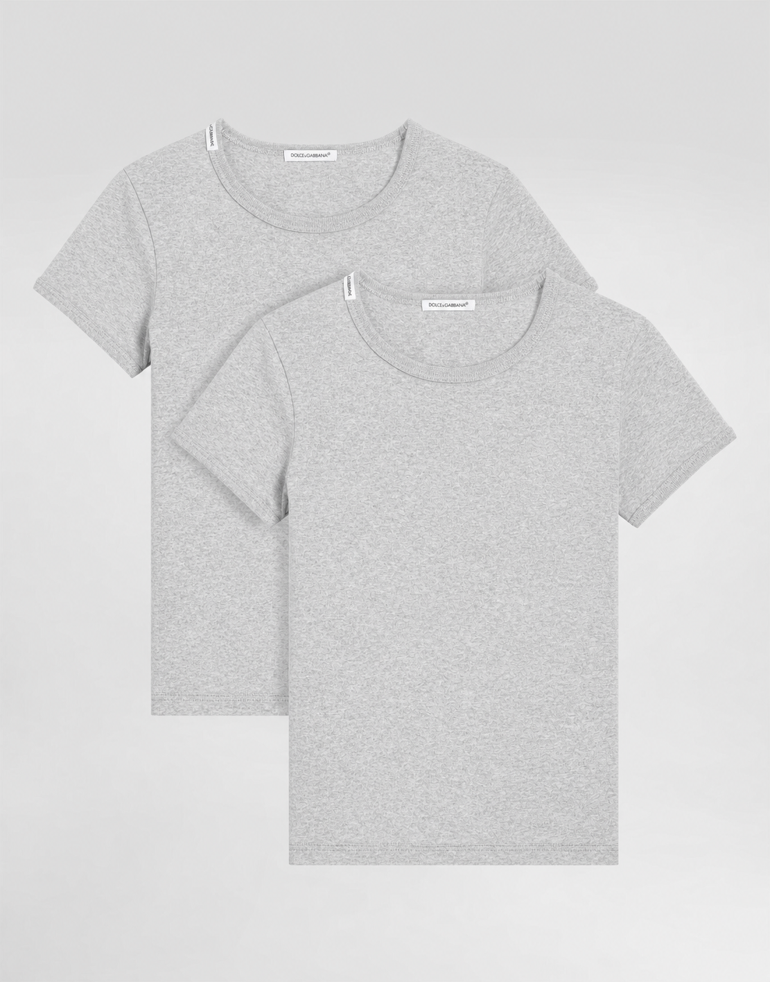 Dolce & Gabbana Kids Dziecięcy dwupak T-shirtów z jerseyju z krótkim rękawem - 1