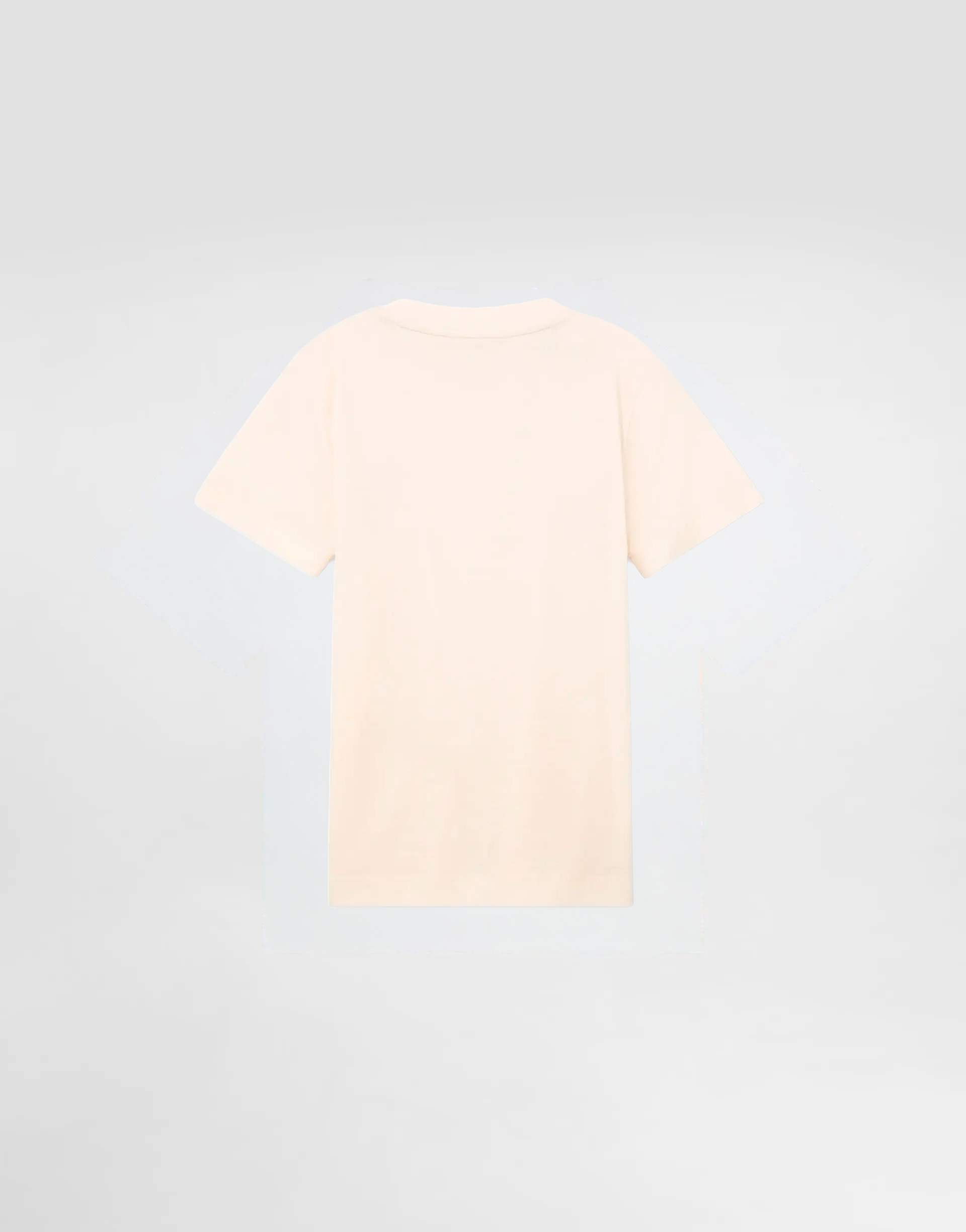 Emporio Armani Dziecięcy T-shirt z mieszanki lyocell z haftowanym logo - 3